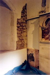 Plastering in progress